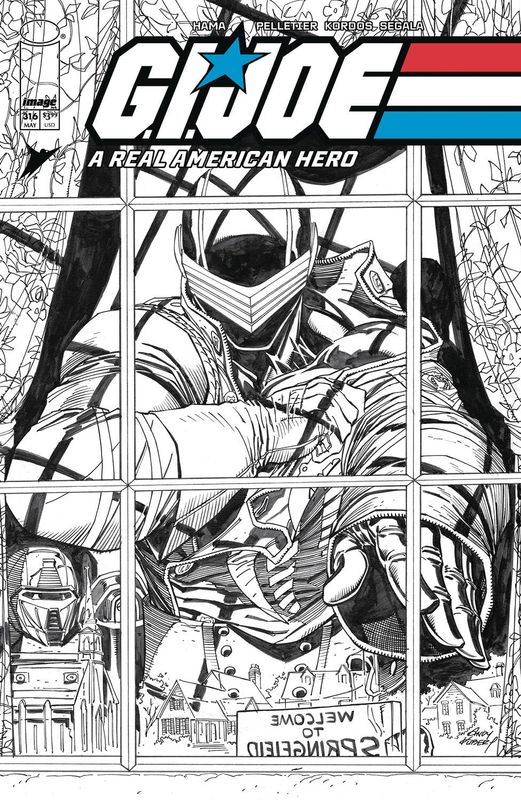 GI JOE A REAL AMERICAN HERO #316 CVR B ANDY KUBERT VAR IMAGE COMICS (7th May 2025)