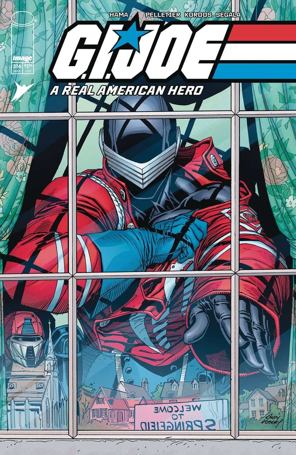 GI JOE A REAL AMERICAN HERO #316 CVR A KUBERT MARTIN IMAGE COMICS (7th May 2025)