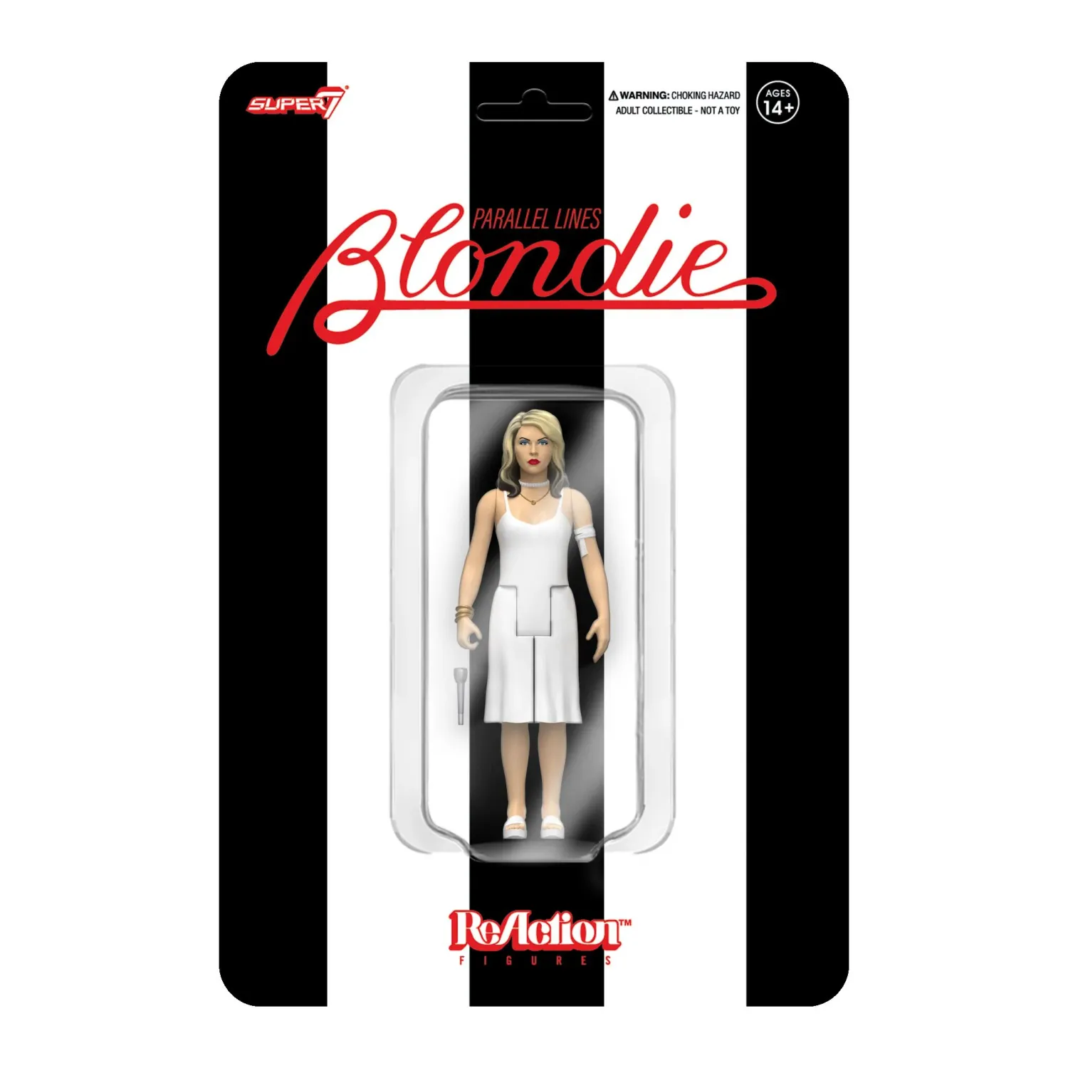 Super7 Blondie Reaction Figure: Debbie Harry (Parallel Lines)