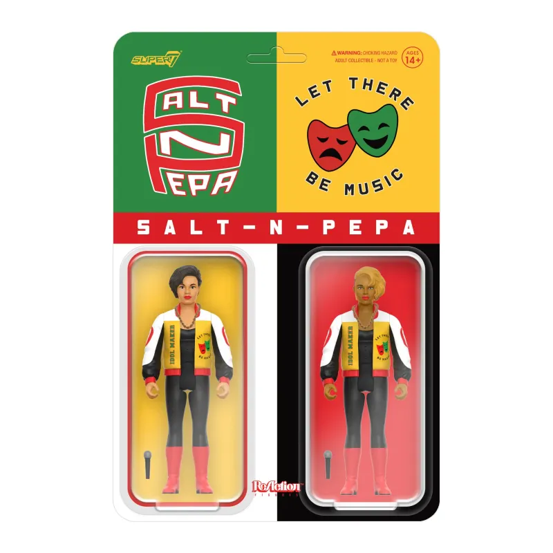 Super7 SALT N PEPA Reaction Figure: Salt-N-Pepa 2 Pack