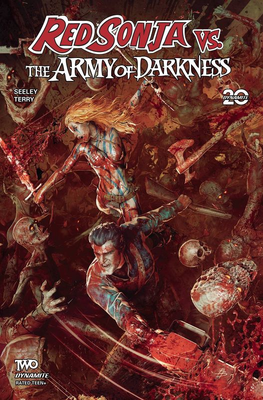 RED SONJA VS AOD #2 CVR A BARENDS DYNAMITE (14th May 2025)