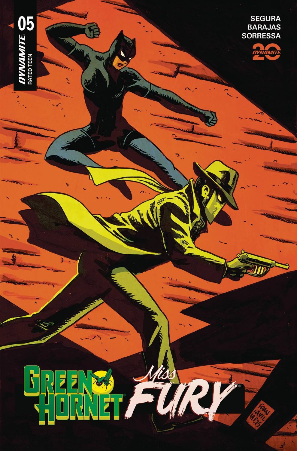 GREEN HORNET MISS FURY #5 CVR A FRANCAVILLA DYNAMITE (14th May 2025)