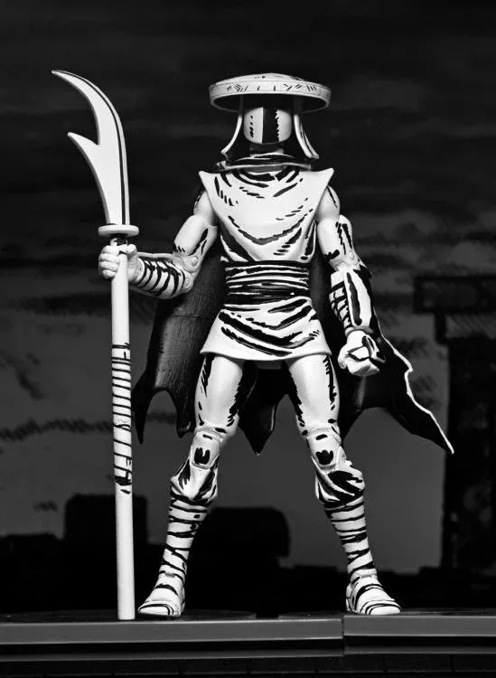 ***PRE ORDER*** NECA 7" Scale TMNT Elite Foot Ninja Guard Black and White Variant (Mirage Comics) Action Figure