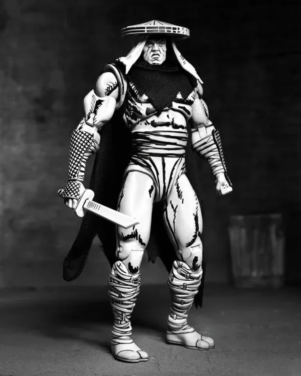 ***PRE ORDER*** NECA 7" Scale TMNT Elite Foot Ninja Assassin Black and White Variant (Mirage Comics) Action Figure