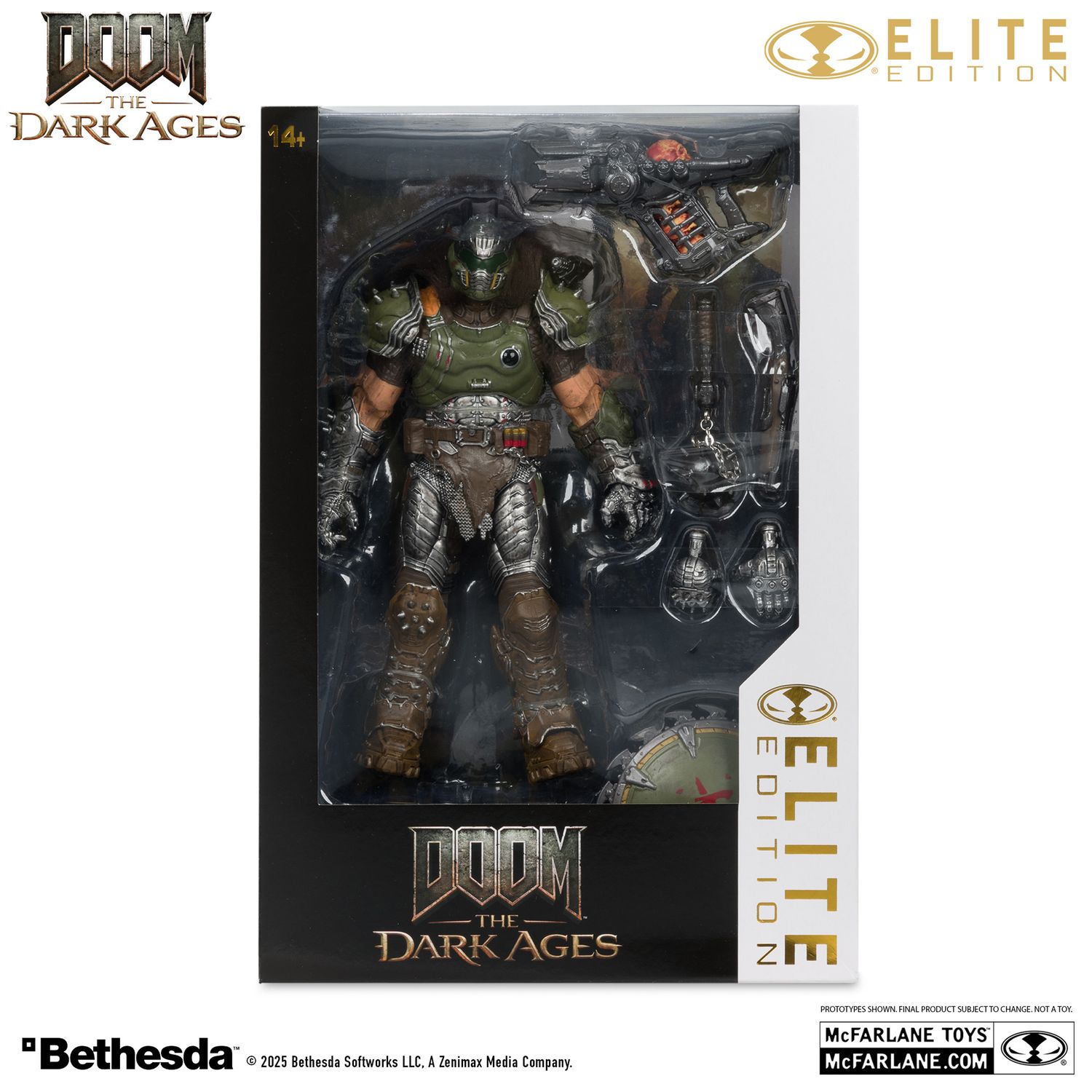 ** PRE-ORDER** McFarlane Toys DOOM: The Dark Ages Doom Slayer 7in Deluxe Action Figure Elite Edition #1