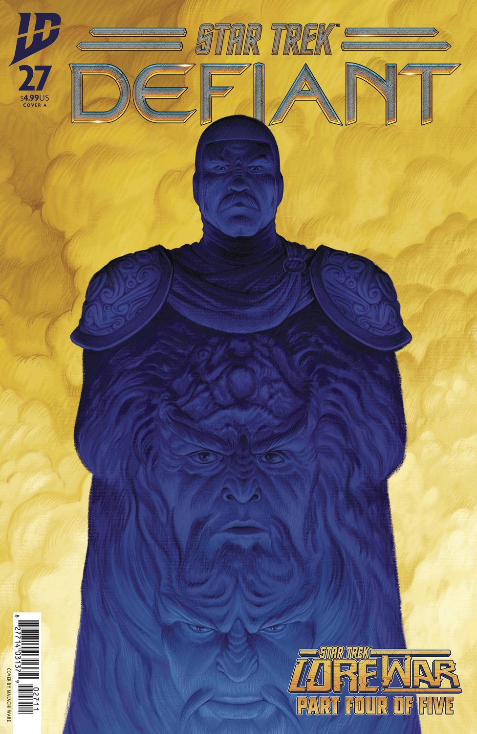 STAR TREK DEFIANT #27 CVR A WARD IDW (21st May 2025)