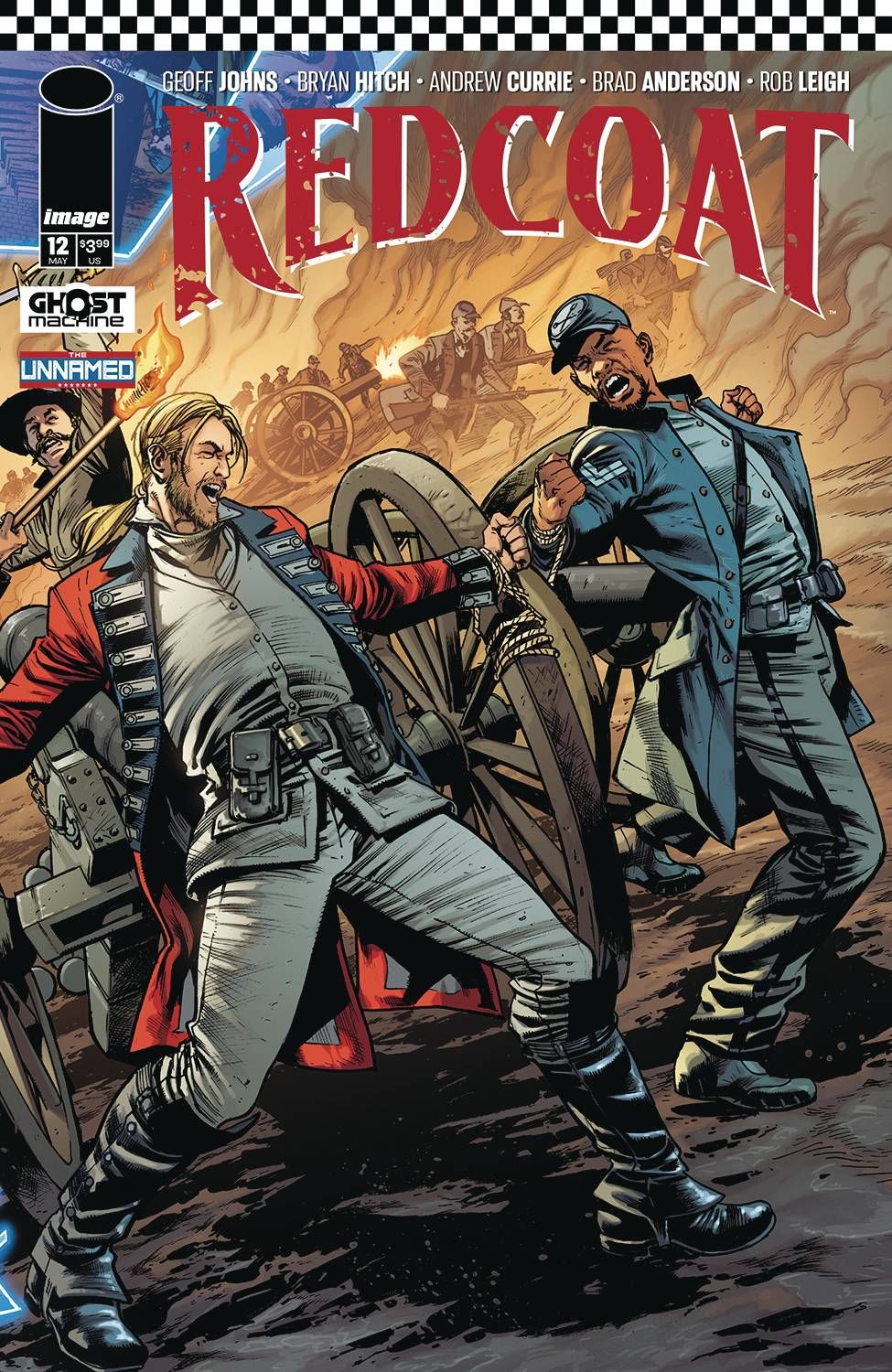 REDCOAT #12 CVR A BRYAN HITCH & BRAD ANDERSON WRAPAROUND IMAGE COMICS (21st May 2025)