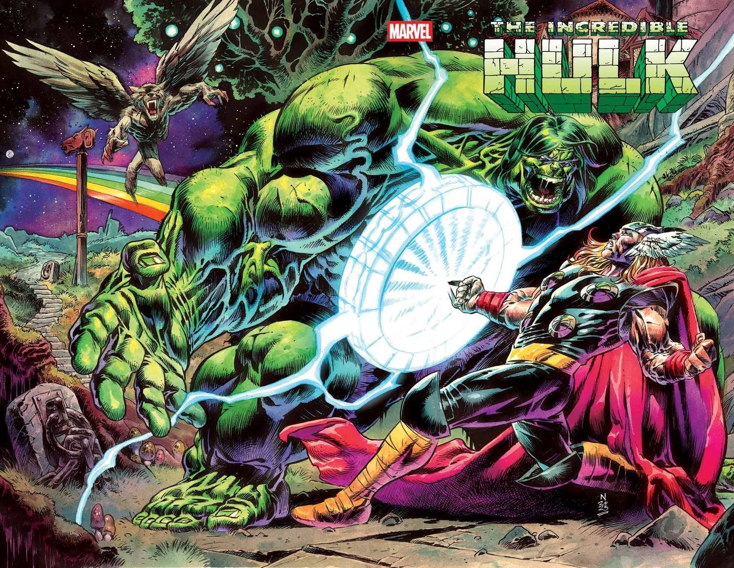 INCREDIBLE HULK #25 WRAPAROUND CVR MARVEL COMICS (21st May 2025)