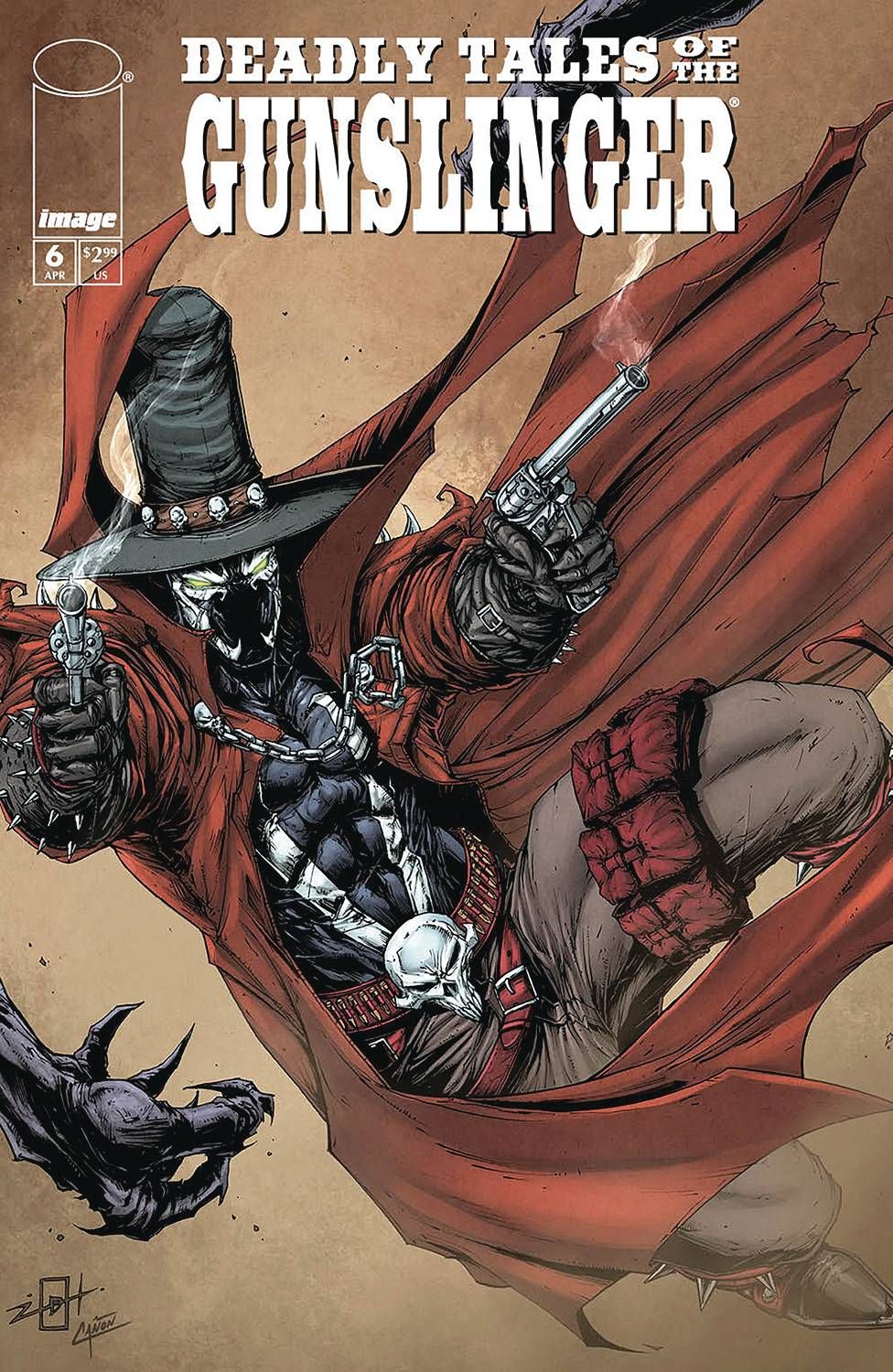 DEADLY TALES OF GUNSLINGER SPAWN #6 CVR A URIBE IMAGE COMICS (21st May 2025)