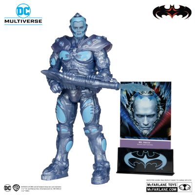 McFarlane Toys DC Multiverse Mr. Freeze (Batman & Robin) Black Light Edition Gold Label