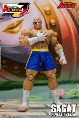 ***PRE-ORDER*** STORM COLLECTIBLES ARENA Street Fighter Alpha 3 Sagat 6" Scale Action Figure