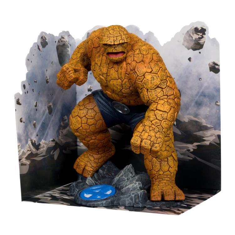 ** PRE-ORDER** McFarlane MARVEL The Thing 1:10th Scale Collectible with Scene (Fantastic Four #642)