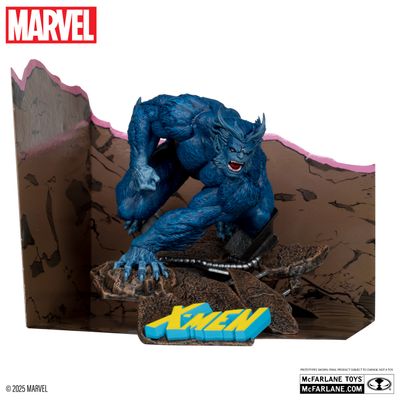 ** PRE-ORDER** McFarlane MARVEL Beast 1:10th Scale Collectible with Scene (X-Men #1)
