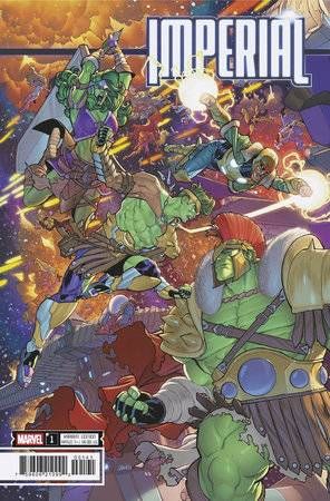 IMPERIAL #1 (OF 4) JAVIER GARRON 4 PART CONNECT VAR MARVEL COMICS (4th June 2025)