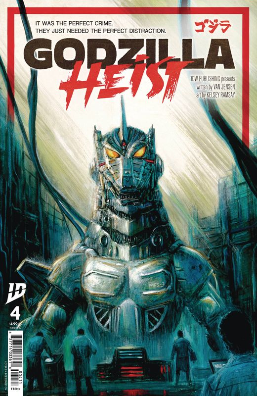 GODZILLA HEIST #4 CVR A EGGLETON IDW COMICS (4th June 2025)