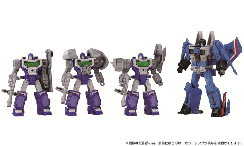 ***PRE ORDER*** Transformers Takara Tomy Dramatic Capture Series Decepticons Part 1