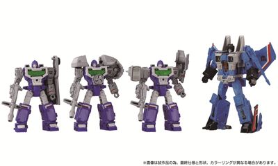 ***PRE ORDER*** Transformers Takara Tomy Dramatic Capture Series Decepticons Part 1