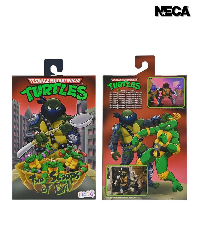***PRE ORDER*** NECA Teenage Mutant Ninja Turtles Cartoon Series Dark Leonardo Action Figure