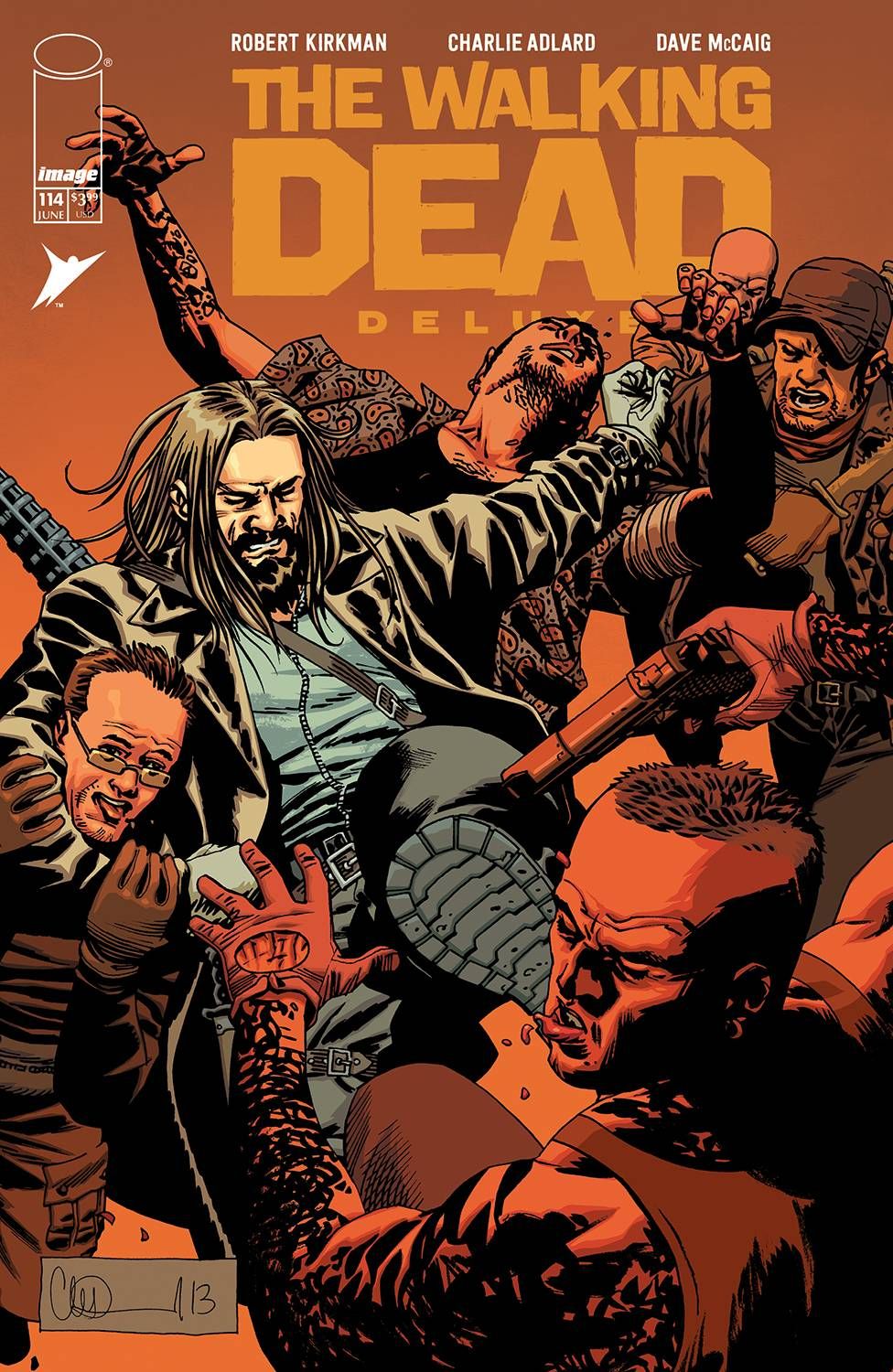 WALKING DEAD DELUXE #114 CVR B ADLARD MCCAIG VAR IMAGE COMICS (11th June 2025)