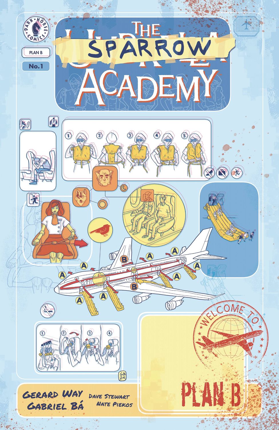 UMBRELLA ACADEMY PLAN B #1 CVR A BA DARK HORSE (11th June 2025)