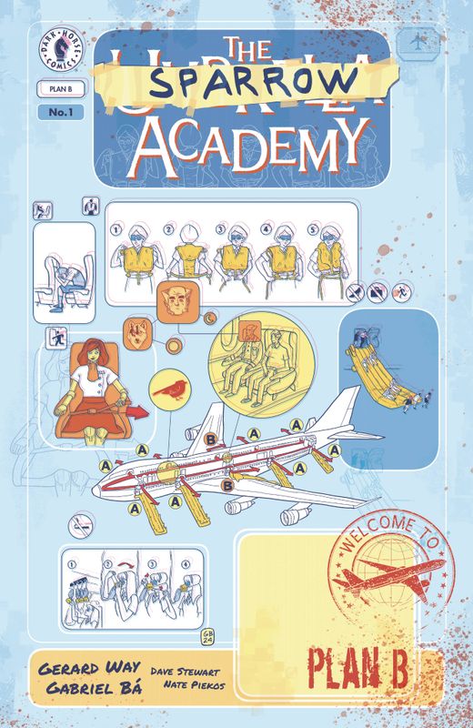UMBRELLA ACADEMY PLAN B #1 CVR A BA DARK HORSE (11th June 2025)