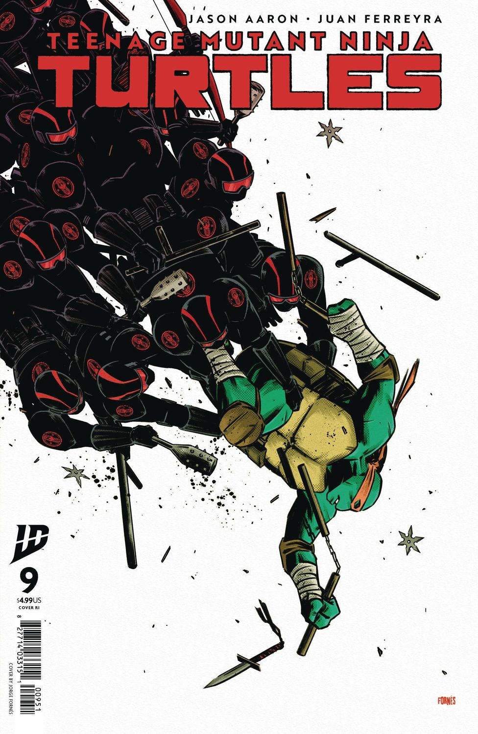 TEENAGE MUTANT NINJA TURTLES 2024 #9 CVR A FORNES IDW (11th June 2025)
