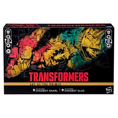 ***PRE ORDER*** Transformers Generations Selects Age of the Primes G2 Universe Dinobot Slug and Dinobot Snarl Converting Action Figure 2 Pack