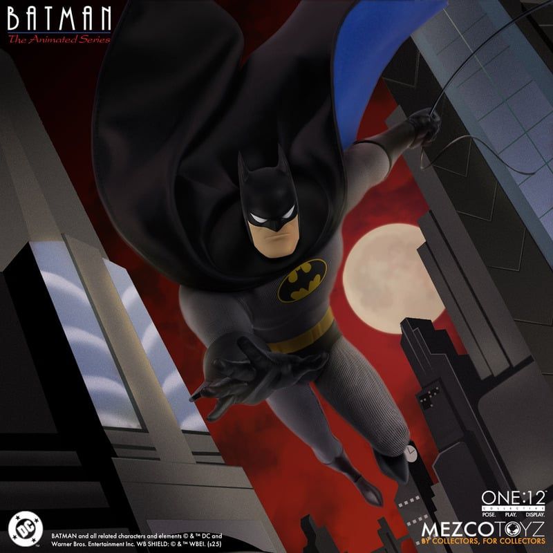 **PRE ORDER** MEZCO ONE:12 COLLECTIVE DC Universe Batman (Batman The Animated Series)