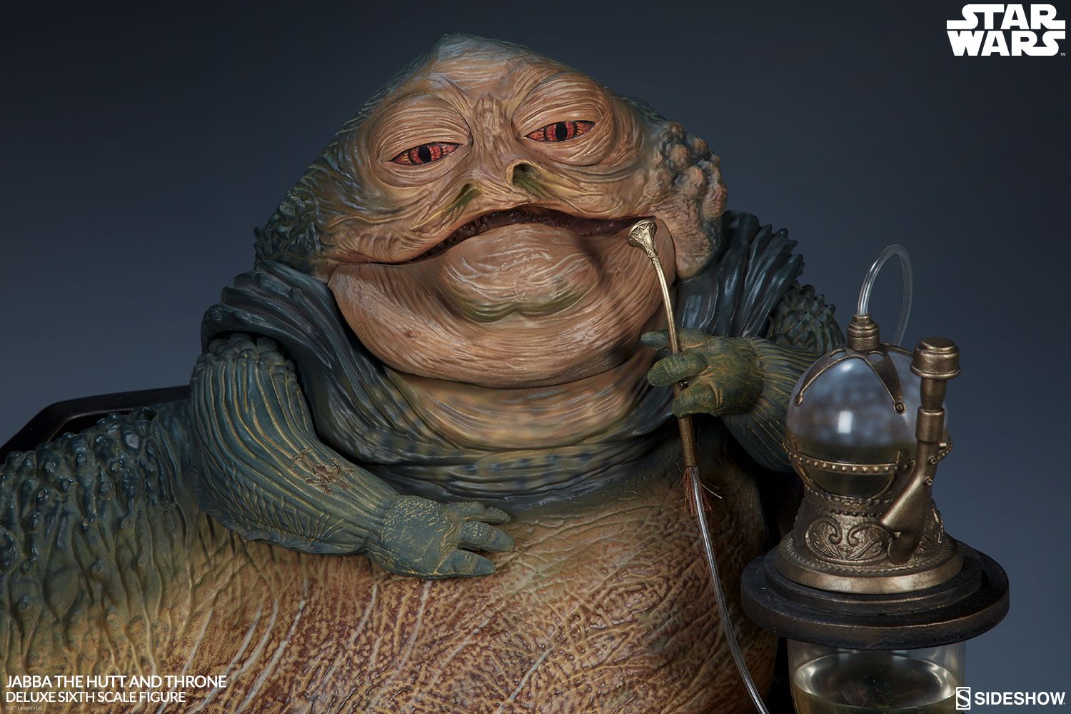 **PRE-ORDER** Sideshow Collectibles Star Wars: Return of The Jedi Scum & Villainy Jabba The Hutt 1/6 Scale Figure Deluxe Throne Set