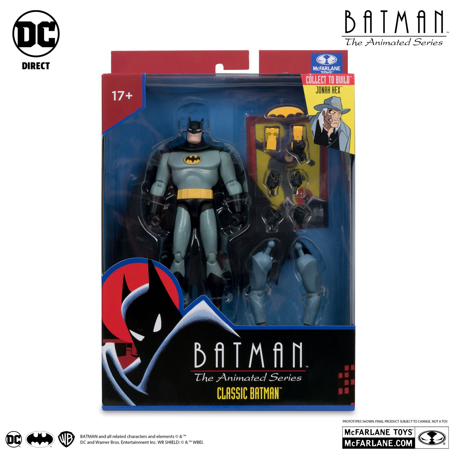 **PRE ORDER** MCFARLANE TOYS DC MULTIVERSE CLASSIC BATMAN (Batman: The Animated Series) BAF JONAH HEX