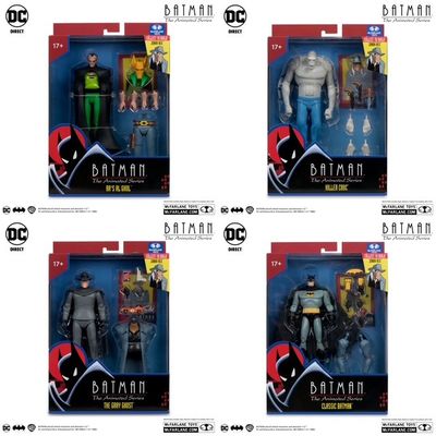 **PRE ORDER** MCFARLANE TOYS DC MULTIVERSE  (Batman: The Animated Series) BAF JONAH HEX SET OF 6 ACTION FIGURES