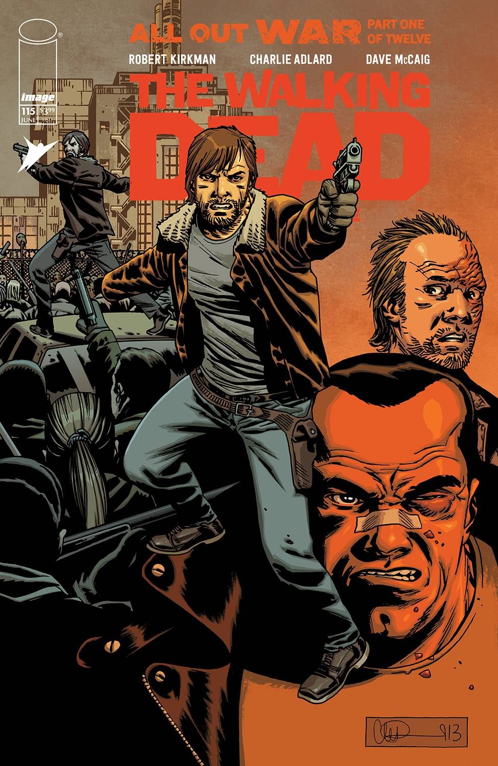 WALKING DEAD DELUXE #115 CVR B ADLARD MCCAIG VAR IMAGE COMICS (18th June 2025)