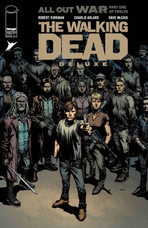 WALKING DEAD DELUXE #115 CVR A DAVID FINCH & DAVE MCCAIG IMAGE COMICS (18th June 2025)