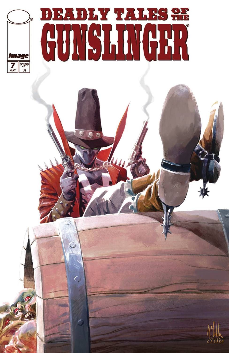 DEADLY TALES OF THE GUNSLINGER SPAWN #7 CVR B FAILLA VAR IMAGE COMICS (18th June 2025)
