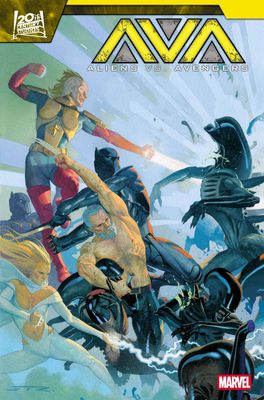 ALIENS VS AVENGERS #4 (OF 4) MARVEL COMICS (18th June 2025)