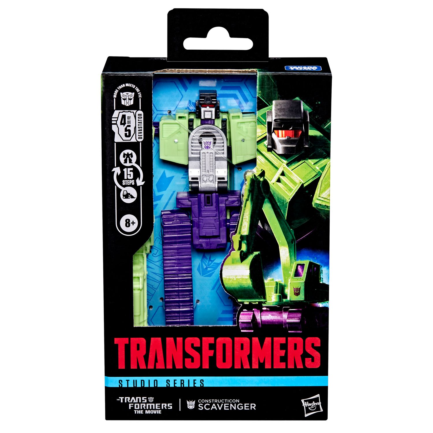 ***PRE ORDER*** Transformers Studio Series Deluxe Class The Transformers: The Movie Constructicon Scavenger Action Figure