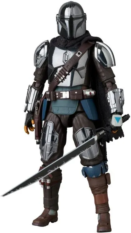 【新品】MAFEX No.256 THE MANDALORIAN CHROME Medicom Star Wars: MAFEX No.256 The Mandalorian EXCLUSIVE