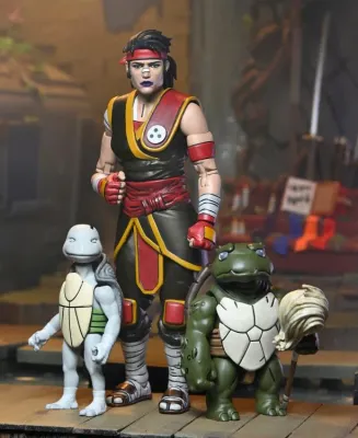**PRE ORDER** NECA TMNT Casey Marie with Baby Odyn & Uno Teenage Mutant Ninja Turtles The Last Ronin (Lost Years)