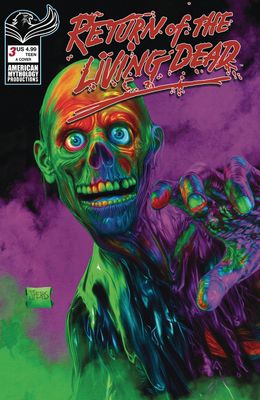 RETURN OF THE LIVING DEAD #3 CVR A SPEARS PAINTED AMERICAN MYTHOLOGY PRODUCTIONS (2nd July 2025)