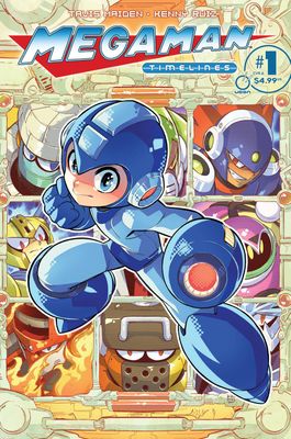 MEGAMAN TIMELINES #1 CVR A RUIZ UDON ENTERTAINMENT INC (2nd July 2025)