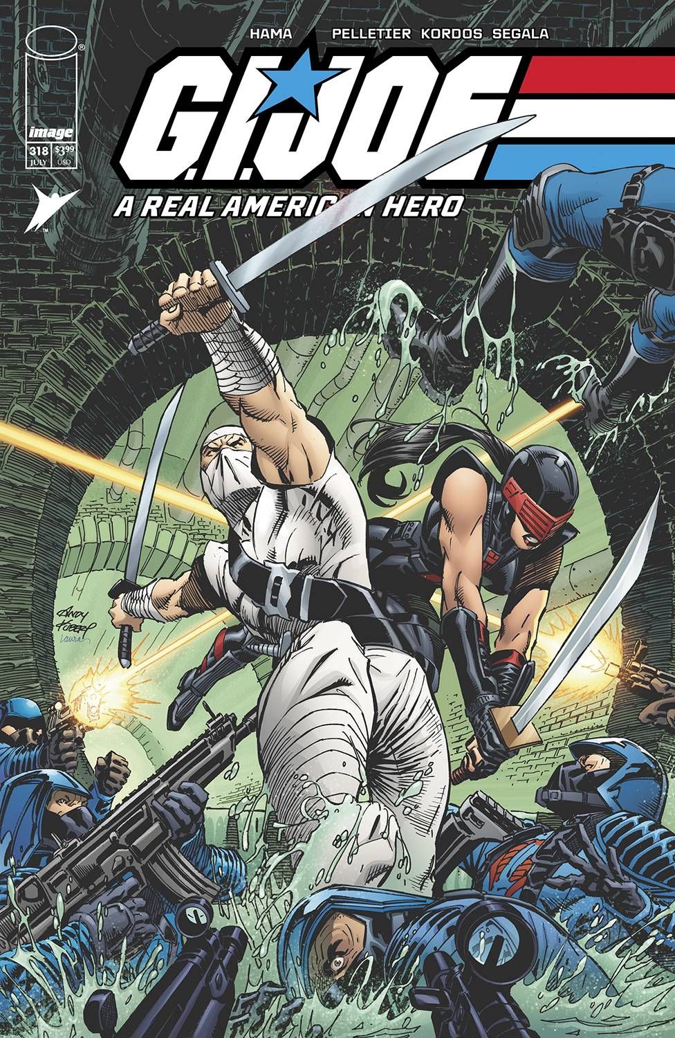 GI JOE A REAL AMERICAN HERO #318 CVR A KUBERT MARTIN IMAGE COMICS (2nd July 2025)