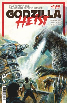 GODZILLA HEIST #5 CVR A EGGLETON IDW (2nd July 2025)