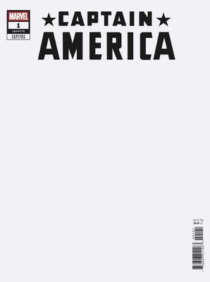 CAPTAIN AMERICA #1 BLANK CVR VAR MARVEL COMICS (2nd July 2025)