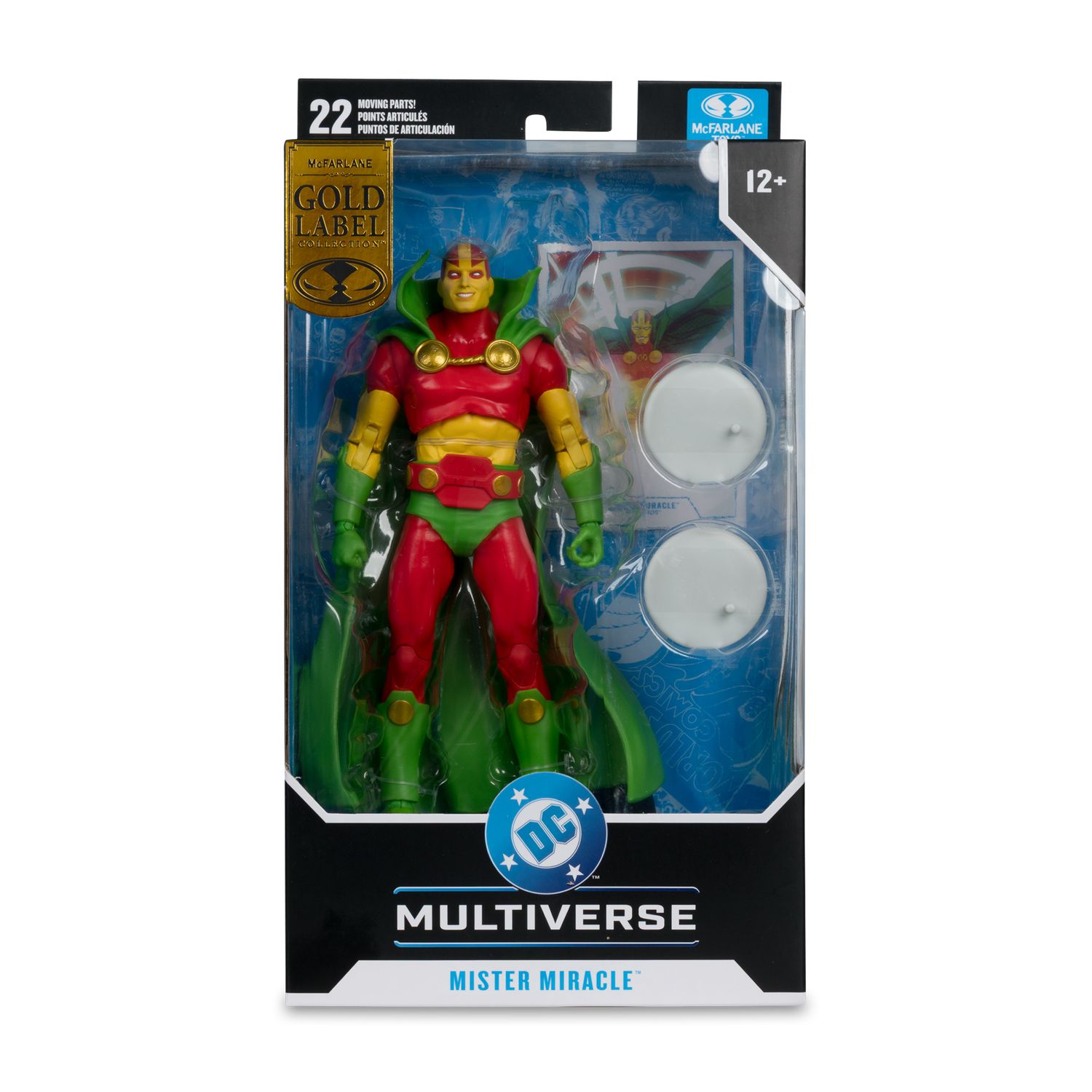 MCFARLANE TOYS DC MULTIVERSE Mister Miracle Gold Label MCFARLANE TOYS DC MULTIVERSE Mister Miracle Gold Label