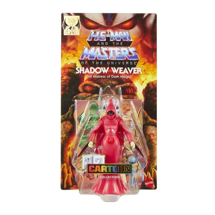 **PRE ORDER**Masters of the Universe Origins Shadow Weaver (Cartoon Collection) Action Figure (FILMATION VARIED EU/US CARD)