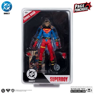 ***PRE ORDER*** DC DIRECT COLLECTIBLES 7" PAGE PUNCHERS CLASSIC SUPERBOY ACTION FIGURE WITH COMIC (RETURN OF SUPERMAN)