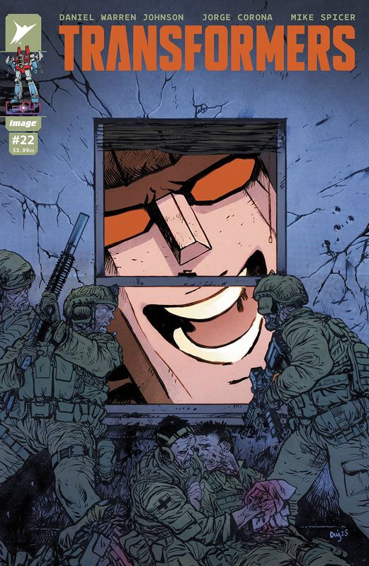 TRANSFORMERS #22 CVR A DANIEL WARREN JOHNSON & MIKE SPICER IMAGE COMICS (9th July 2025)