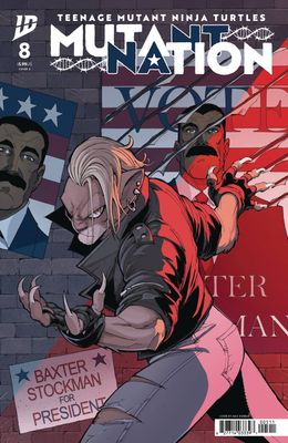 TMNT MUTANT NATION #8 CVR B DUNBAR IDW (9th July 2025)