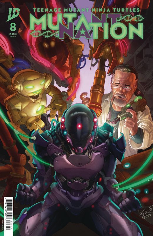 TMNT MUTANT NATION #8 CVR A PE IDW (9th July 2025)