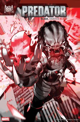 PREDATOR BLACK WHITE & BLOOD #1 (OF 4) MARVEL COMICS (9th July 2025)